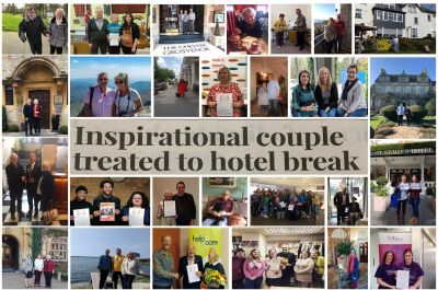 ROOM TO REWARD DONATE £500,000 WORTH OF BREAKS TO HIDDEN HEROES